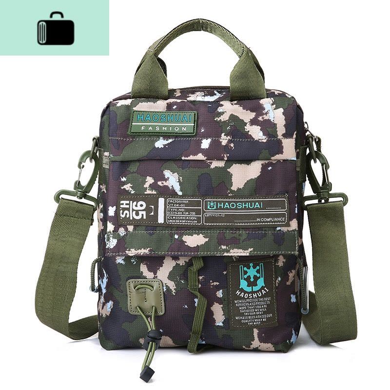 男士小背包牛津布单肩包时尚韩版潮轻便防水商务运动包斜挎包男包NEW LAKE图片