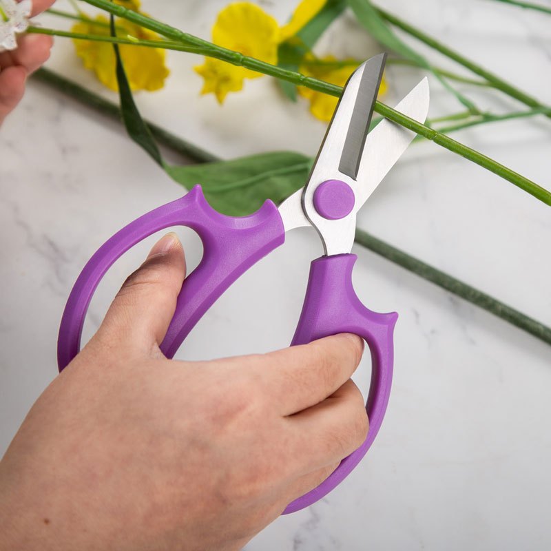 花艺剪刀园艺鲜花剪花剪剪花枝树枝修花修枝家用花草盆栽北欧风宽刀
