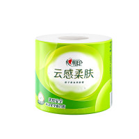 心相印卷纸卫生纸云感柔肤立体卫生间用纸4层加厚家庭装卷筒纸厕纸 BT5410单提 4层*150g/卷*10卷