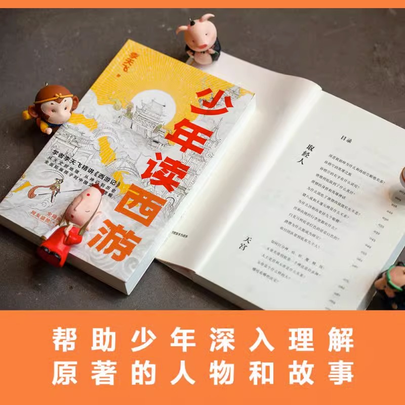 少年读西游 [正版]少年读西游 8-13岁 李天飞 著 拓展孩子对中国文化的理解 儿童文学高清大图