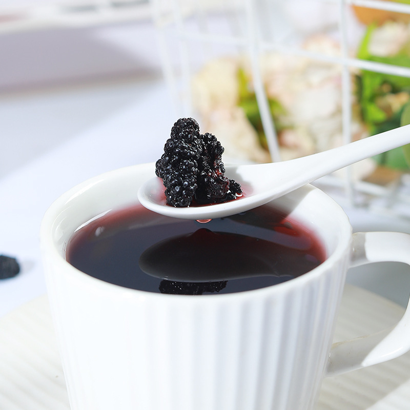 北京同仁堂 桑葚干果120g*2罐 黑桑椹特級免洗无沙泡茶水养生茶泡水官方旗舰店高清大图