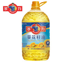 多力 葵花籽油 5L 葵花籽油食用油桶装家用米面粮油