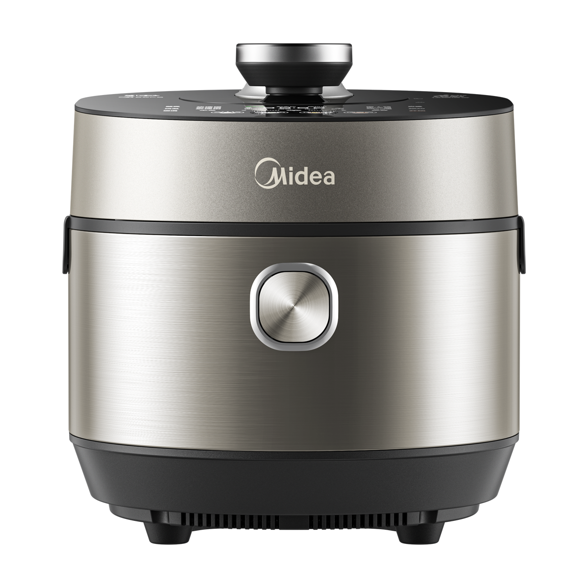 美的(Midea)低脂浓香电压力锅5L自动排气2200W猛火IH智能预约112KPa高压锅 MY-S5892NF