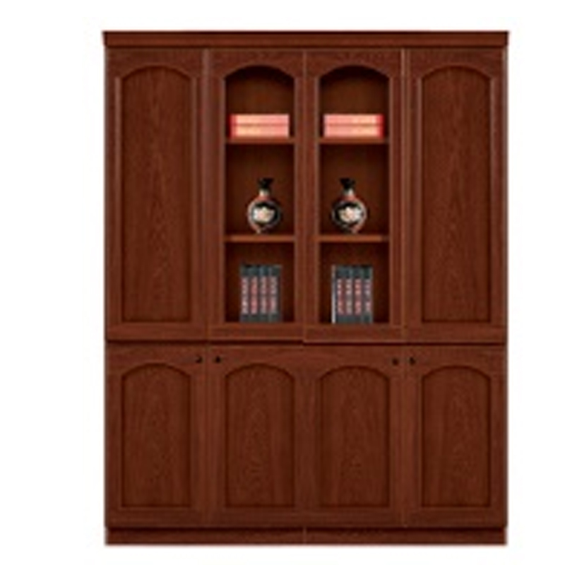 大央文件柜SM-384 1800W*420D*2000H 书架落地置物架客厅家用靠墙收纳柜子储物柜办公室文件柜简易书高清大图