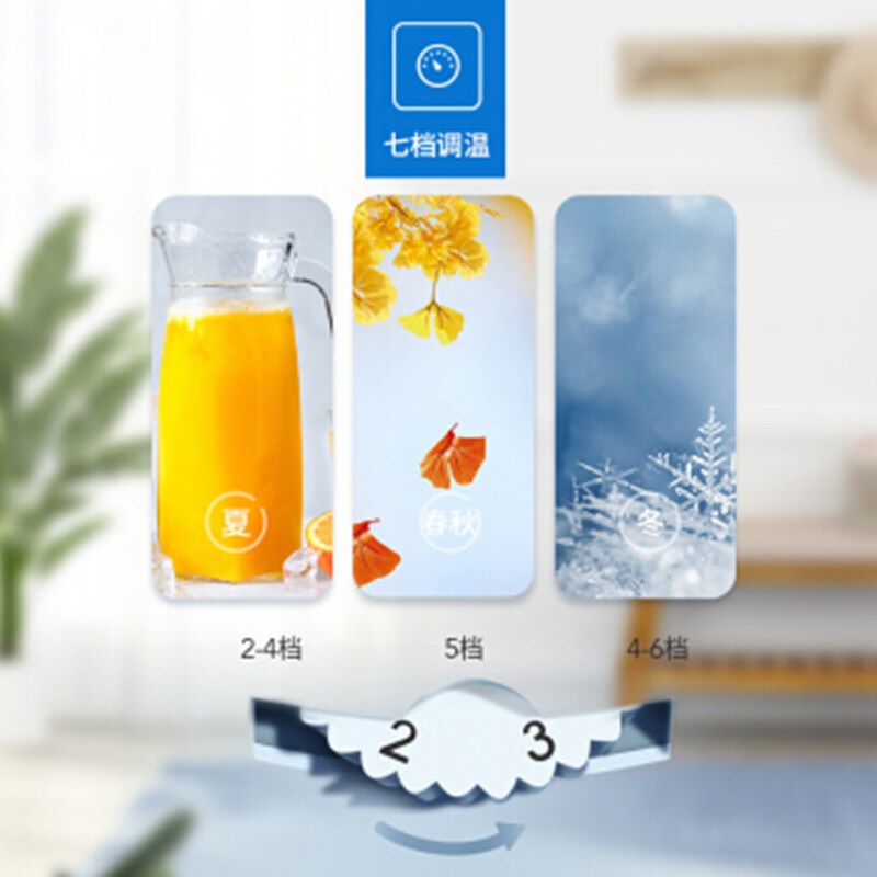 美菱(MELING) BCD-170LCX 双门冰箱 银色