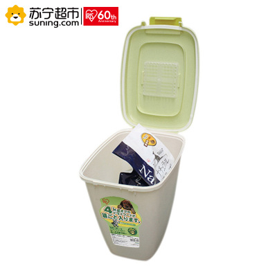 爱丽思(IRIS) 环保密闭宠物储粮桶 大号狗粮猫粮桶 MFS-10 绿色