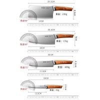 德国高端木纹刀具套装锋利厨房不锈钢套装家用木纹厨具8177