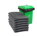 平口垃圾袋特大号 黑色 90x110 加厚款/50个装