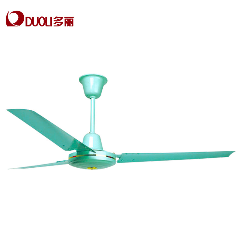 多丽fc620b吊扇三叶大风力扇电风扇绿色单位台视频