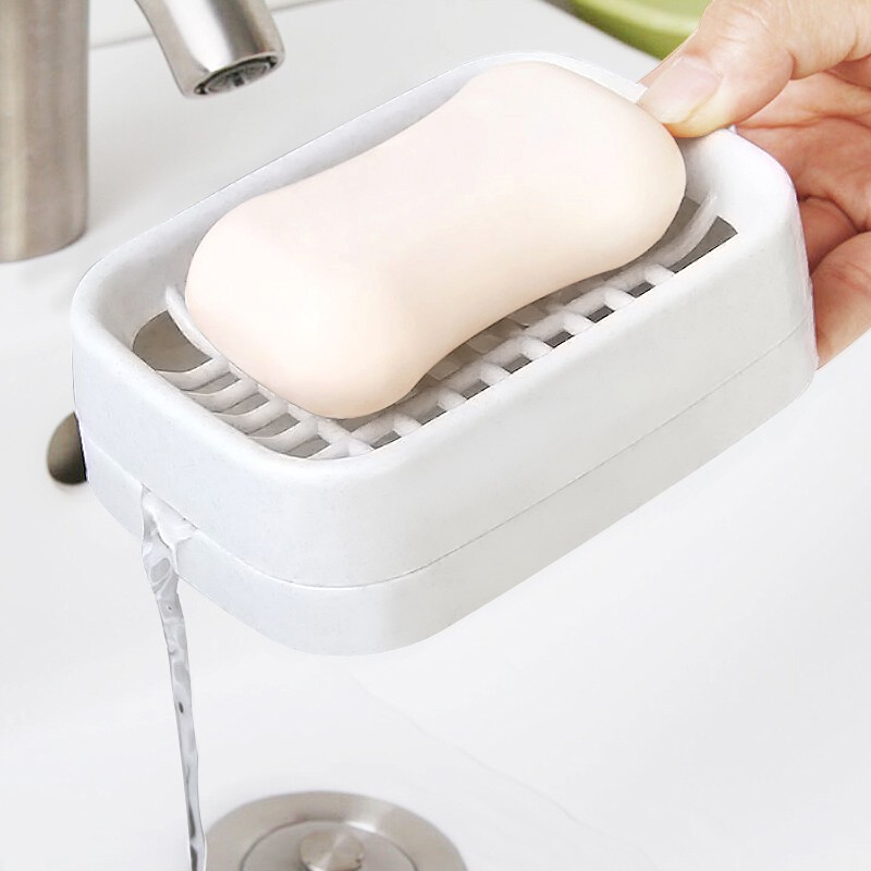 茶花驼色浴室用品套件国产设计优雅实用高清大图