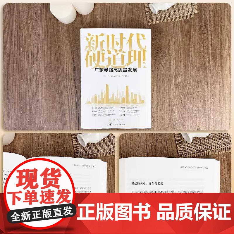 [央视网]新时代硬道理广东寻路高质量发展 聚焦广东高质量发展的普及读本 回顾与总结广东改革开放和高质量发展过程的经验 G高清大图