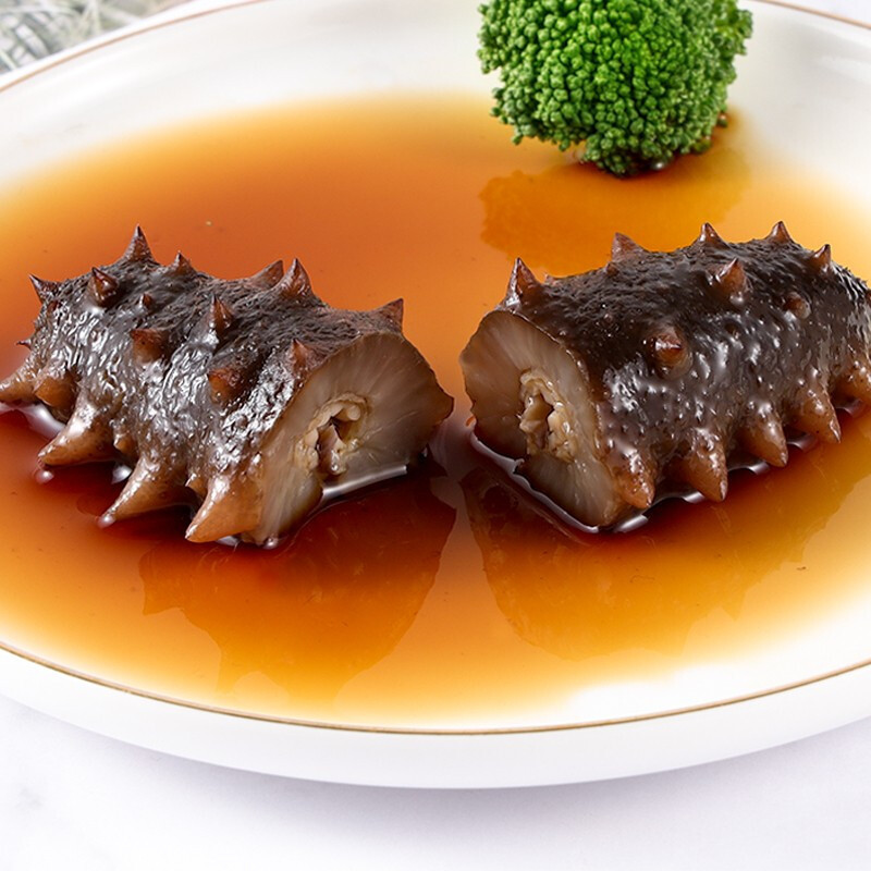 裕百年 大连冷冻即食海参 500g 7-12只 辽刺参 海鲜生鲜水产