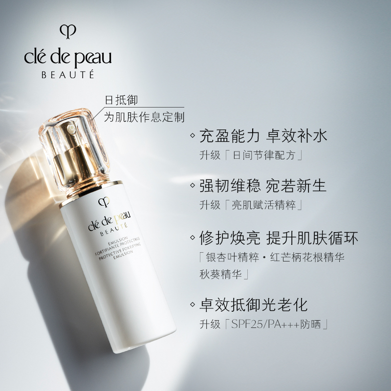 CPB/肌肤之钥 光采赋活日间防护乳 SPF25 PA+++ 125mL钻光日乳 日间防护乳滋养乳液保湿