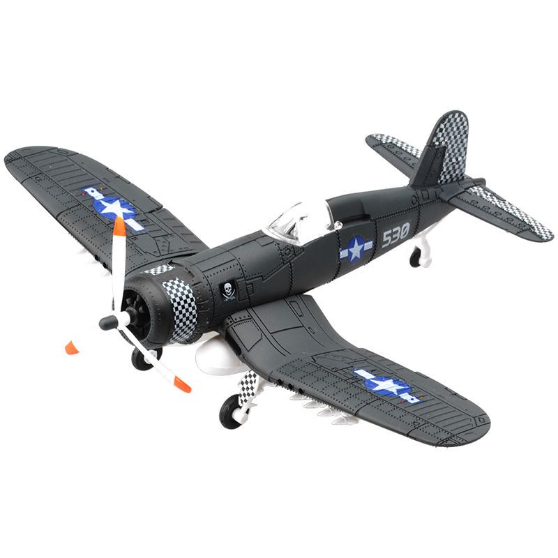 正版4d拼装1/48二战飞机模型bf109海盗喷火战斗机玩具军事风摆件 bf