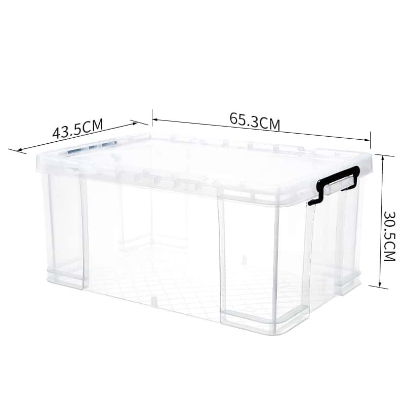 鑫木樽透明塑料箱65.3*43.5*30.5cm个高清大图