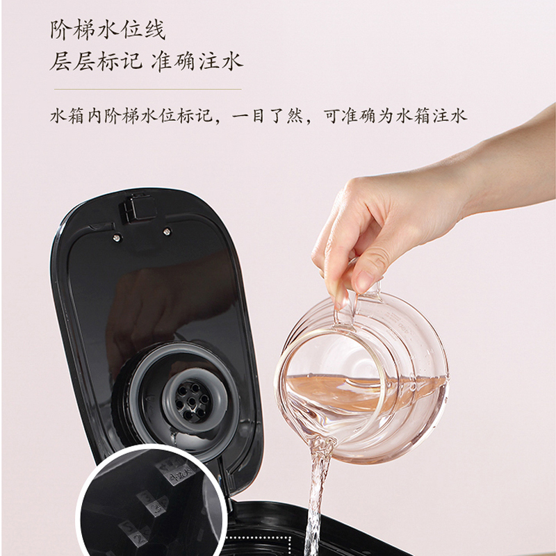 松下 (Panasonic) NC-R601W 咖啡机 白色高清大图