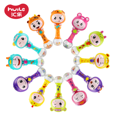 汇乐玩具(HUILE TOYS)十二生肖节奏棒摇铃 817 宝宝音乐手摇铃/婴儿儿童玩具 款式颜色随机发货