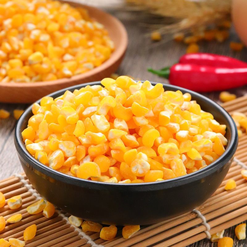东北农家粘玉米大碴子5斤五常正宗农家香糯黏玉米碴子苞米大碴粥笨大