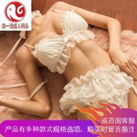 情趣内衣激情制服诱惑公主袜带蕾丝花边三点式套装可爱七夕