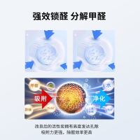 威立世Wallesh 除甲醛矿晶活性炭1kg(50g*20)