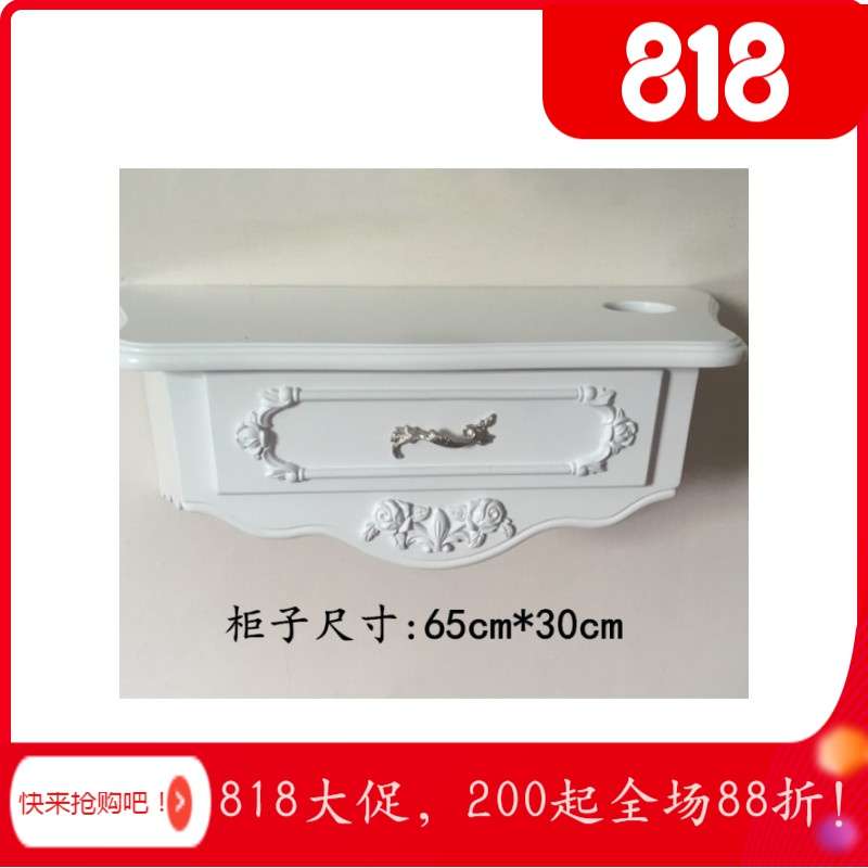 豆乐奇(douleqi)潮店欧式台触摸灯镜理店镜子廊化妆镜带灯 小壁挂65cm*30cm_官方标配