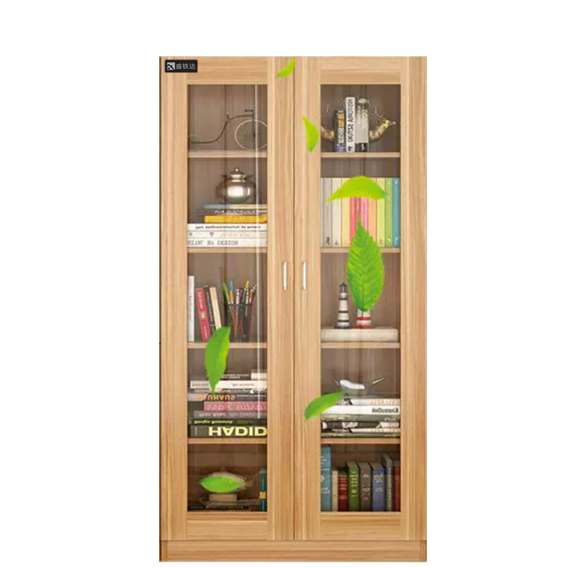 盛铁达 通门玻璃书柜 800*320*1800mm STD-XTSG02 个高清大图