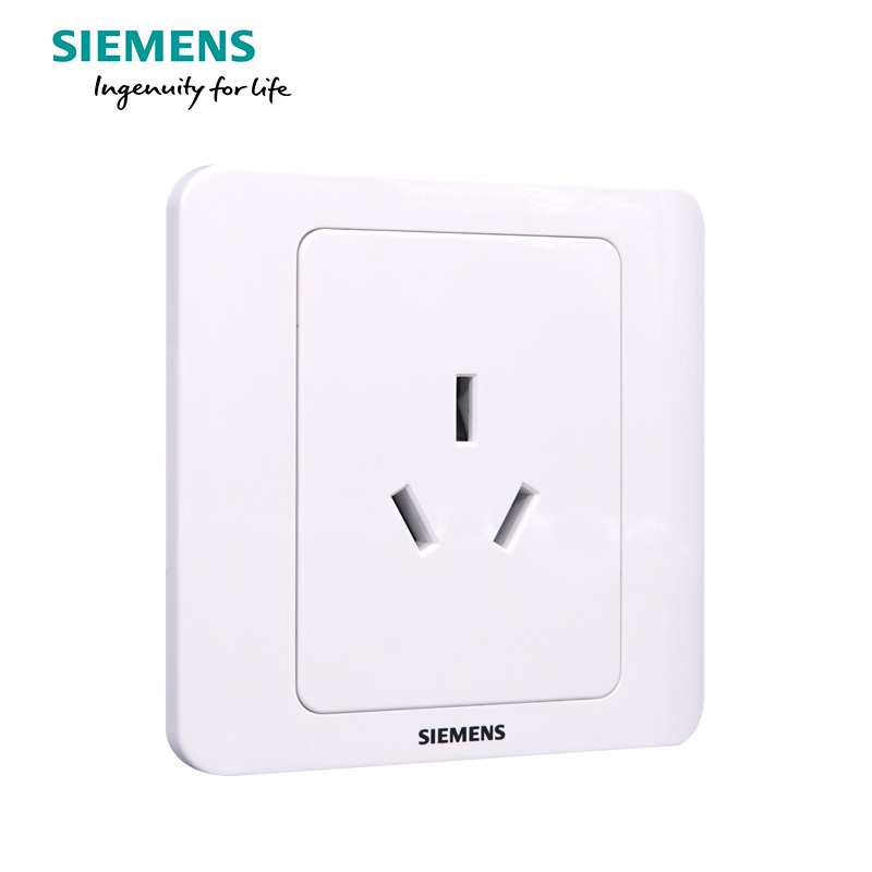 西门子（SIEMENS）开关插座 远景雅白系列16A三孔空调插座5UB02001CC1高清大图