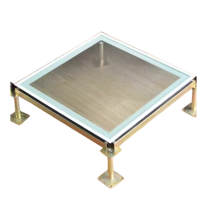 贝策 防静电地板 玻璃600*600*12mm 块高清大图