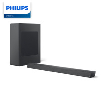 飞利浦(PHILIPS) B6305 无线蓝牙回音壁低音炮家庭影院电视音响杜比数字音效全景虚拟环绕 黑色