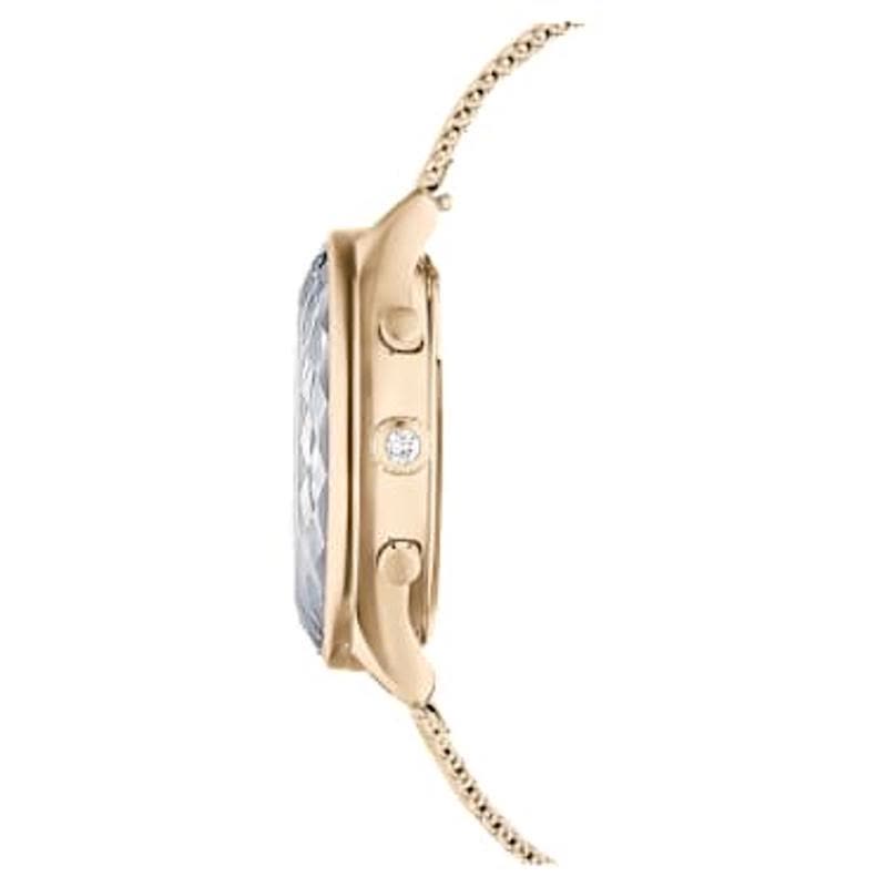 施华洛世奇(SWAROVSKI)女士石英腕表镀金镶钻奢华运动时尚多功能防水手表图片