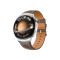 HUAWEI/华为 WATCH 4 不锈钢表壳 白色真皮表带 一键微体检 高血糖风险评估研究 eSIM独立通话