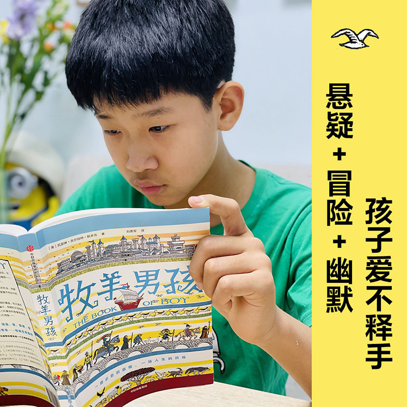 [正版]牧羊男孩7-14岁 凯瑟琳吉尔伯特默多克著儿童文学成长小说 纽伯瑞奖获奖作品及10项图书大奖高清大图