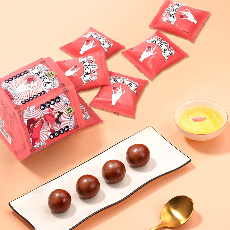 [买1发2]老金磨方 五红丸126g即食红枣枸杞红豆丸子