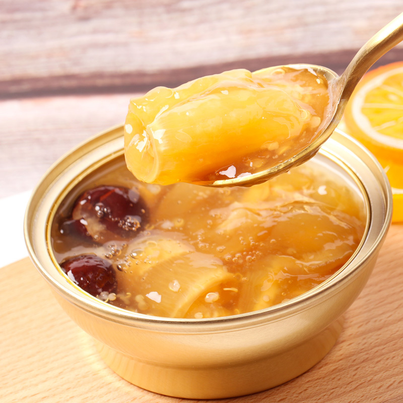 半山农即食鱼胶花胶150克盒孕妇滋补品鲜炖鱼胶藜麦红枣鱼胶冻胶原