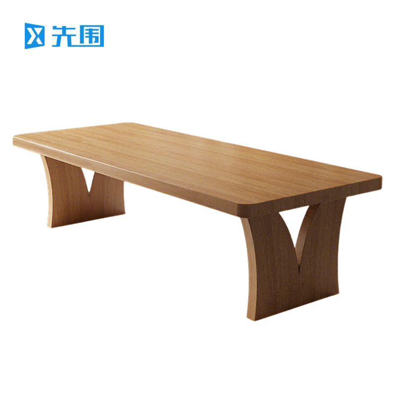 先围 实木会议桌 180*80*75cm 张高清大图