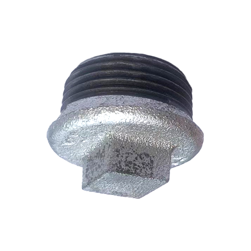 圣承启 外丝堵盖 DN15 4分带边镀锌 个高清大图