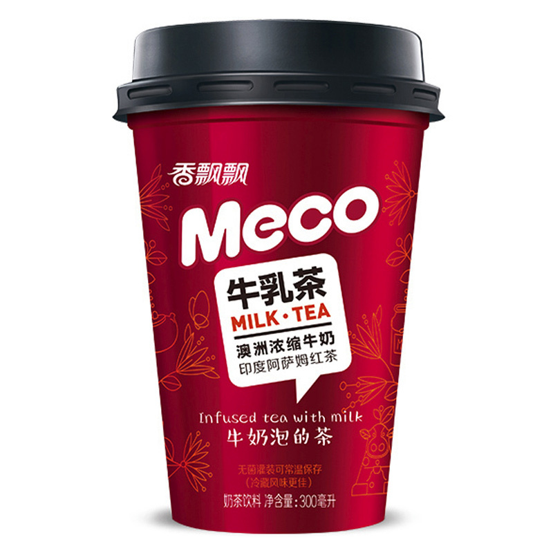 香飘飘 MECO牛乳味奶茶 即饮奶茶,无需冲泡 300ml*15杯 礼盒装