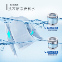 Haier/海尔洗衣机波轮小神童迷你小型全自动6.5公斤 漂洗甩二合一白色家用非变EB65M019