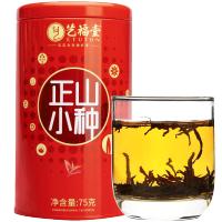 艺福堂茶叶 正山小种红茶特级浓香型武夷山早茶奶茶专用散装75g