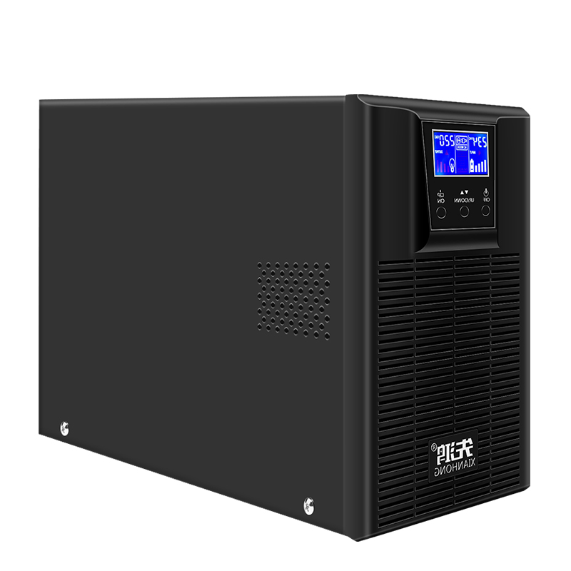 先鸿待机6HS在线式UPS不间断电源 1KVA/800W供电延时机房续航6小时高清大图
