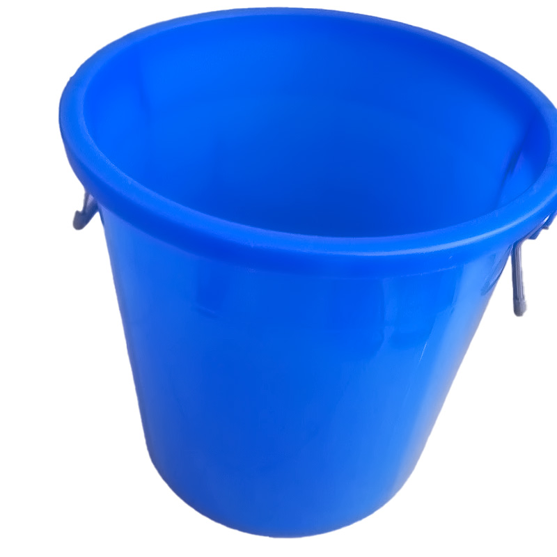 敏胤 MYY-40 蓝色圆形水桶垃圾桶 40L高清大图