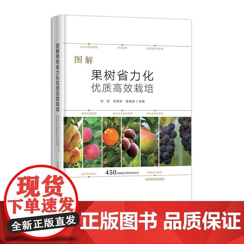 图解果树省力化优质高效栽培 329164 刘丽,高登涛,温明霞 2025-01高清大图