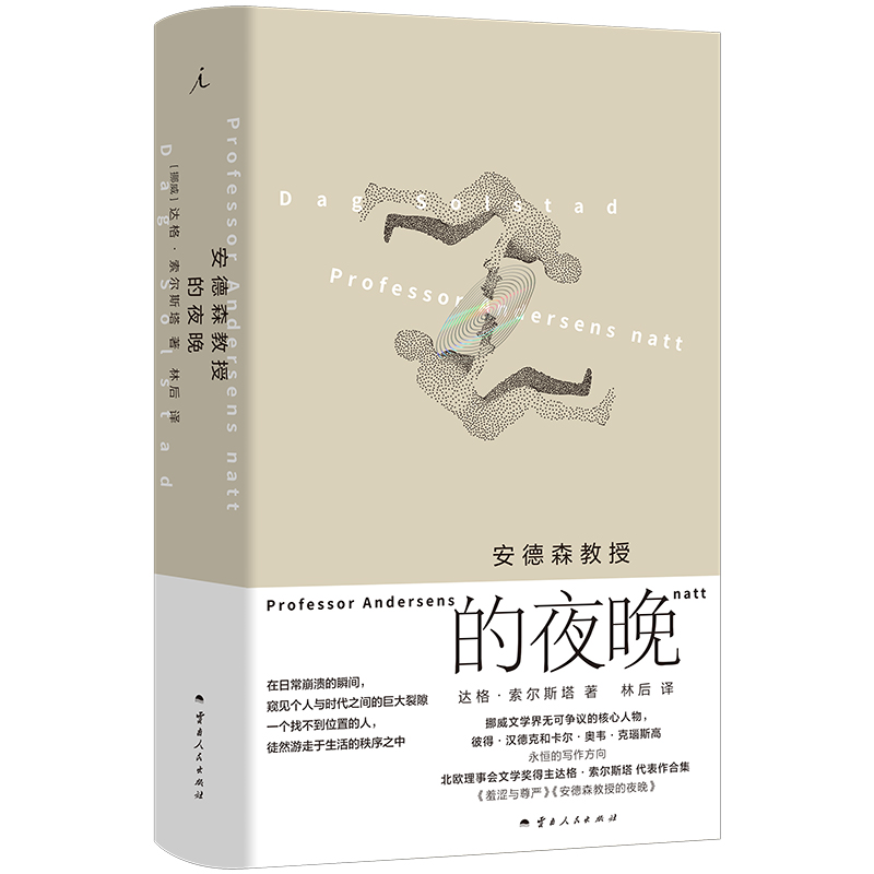 正版新书]安德森教授的夜晚(挪威)达格·索尔斯塔 著 林后 译9787高清大图