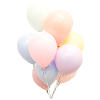 网红马卡龙色气球创意婚礼结婚房间儿童生日派对场景布置装饰用品 混色款_双层马卡龙气球100个(双层已套好)