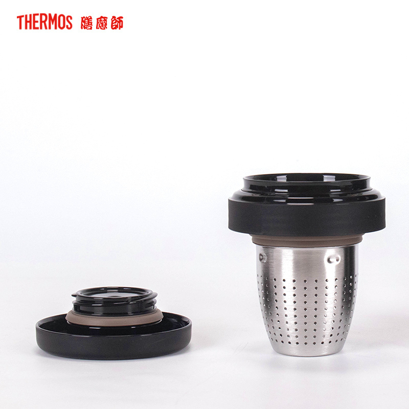 膳魔師(THERMOS)保温杯TCMF-501办公杯膳魔师304不锈钢500ML可拆卸不锈钢茶漏水杯泡茶杯长效保温/通用