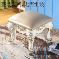 尋木匠欧美式茶几凳子可拆洗沙发凳小矮凳布艺方凳换鞋凳客厅创意凳家用