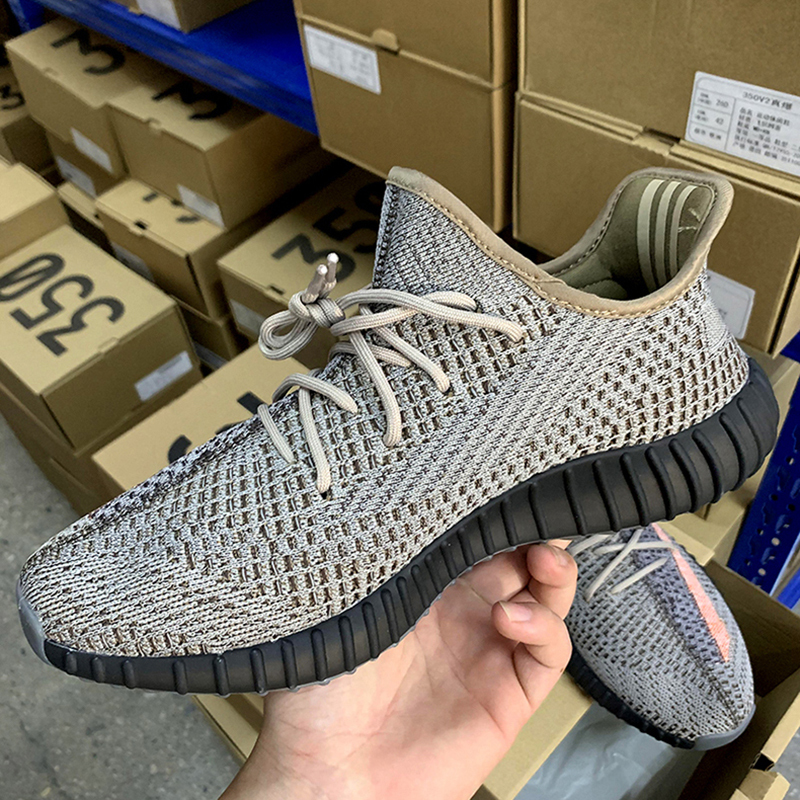 yeezy椰子鞋男350新灰红真爆纯原莆田鞋正品官方旗舰店运动休闲鞋情侣