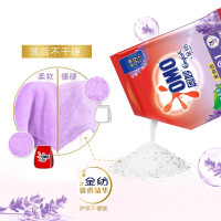 奥妙洗衣粉1.1kg*1袋 含金纺馨香精华怡神薰衣草 全自动3合1除菌+柔护+持久留香 深层清洁除菌