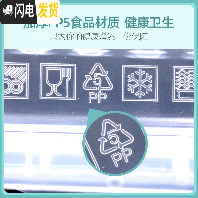 三维工匠冰箱收纳盒长方形抽屉式鸡蛋盒食品冷冻盒厨房收纳保鲜塑料储物盒高清大图
