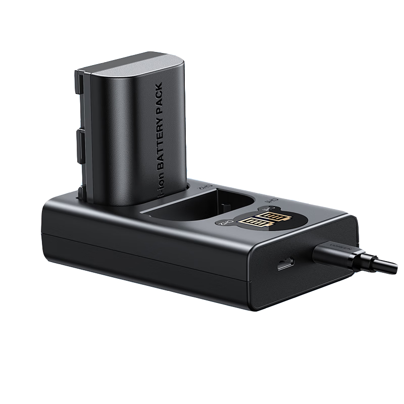 绿联(UGREEN)佳能LP-E6NH相机电池 适用EOS R62 R5 R6 R7 一电一充